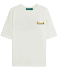 Barrow - Skull Print Jersey T-Shirt - Lyst