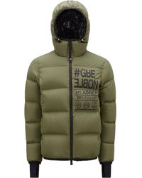 Moncler - Grenoble Adret Logo Printed Padded Jacket - Lyst