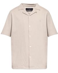 AllSaints - Hudson Short-Sleeve Shirt - Lyst