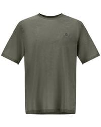 Herno - Logo-Embroidered T-Shirt - Lyst