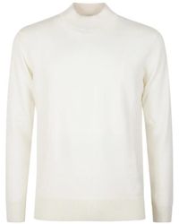 Eleventy - Mock-Neck Sweater - Lyst