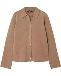 Theory - Cashmere And Wool-Blend Cardigan - Lyst