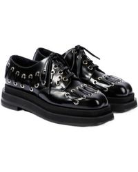 Simone Rocha - Heart Toe Leather Platform Brogues - Lyst