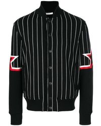 Givenchy - Striped Pilot Jacket - Lyst