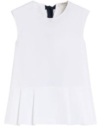 Max Mara - Cotton Brava Blouse - Lyst