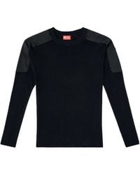 DIESEL - K-Martin-A Crewneck Sweater - Lyst