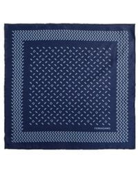 Ferragamo - Square Pocket Square - Lyst