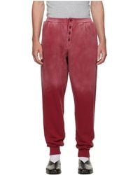 Entire studios - Single-Button Detail Sweatpants - Lyst