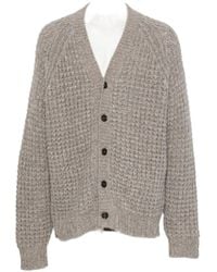 Roberto Collina - Long-Sleeve Single-Breasted Cardigan - Lyst