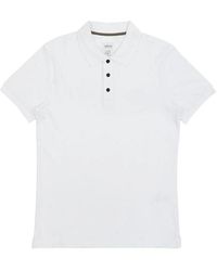 Armani Collezioni - Logo Embroidered Polo Shirt - Lyst