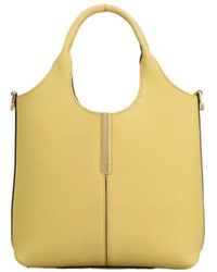 Tod's - Logo Engraved Mini Shopping Bag - Lyst