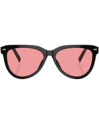 Miu Miu - Eyewear Pilot Frame Full Rim Sunglasses - Lyst