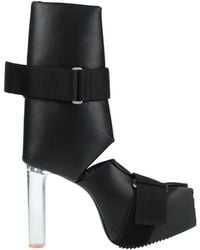 Rick Owens - Stylish And Simple Platform Leather Boots - Lyst