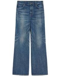 Celine - Flared Surf Jeans - Lyst