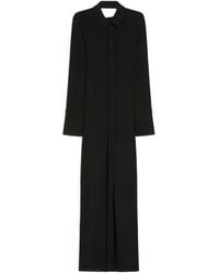 Sportmax - Nias Button-Up Long-Sleeved Dress - Lyst