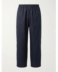 Gucci - Monogrammed Elastic-Waist Pants - Lyst