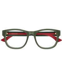 Gucci - Rectangular Non-Prescription Glasses - Lyst