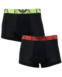 Emporio Armani - Logo-Waist Boxer Briefs (Pack Of Two) - Lyst