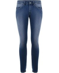 Dondup - Straight-Leg Skinny-Cut Jeans - Lyst