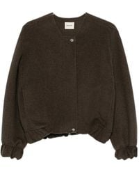 KHAITE - Cordan Elastic-Hem Jacket - Lyst