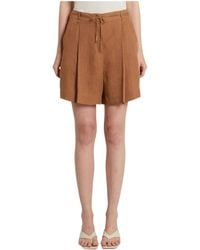 Marella - Belt Loops Shorts - Lyst