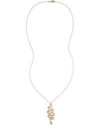 Ileana Makri - Mamba 18-Karat Diamond Necklace - Lyst