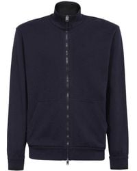 Brioni - High-Neck Zipped Sweatshirt - Lyst