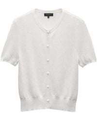 Rag & Bone - Short Sleeved Knit Cardigan - Lyst
