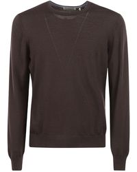 Gran Sasso - Long-Sleeved Crewneck Jumper - Lyst