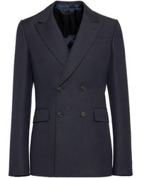 McQueen - Double-Breasted Tailored Blazer - Lyst