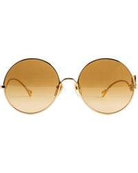 Chloé - Chloé Eyewear Round Frame Sunglasses - Lyst