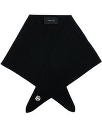 Simone Rocha - Embellished Cashmere Scarf - Lyst