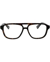 Bottega Veneta - Eyewear Aviator Frame Glasses - Lyst