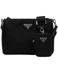 Prada - Zipper Shoulder Bag - Lyst