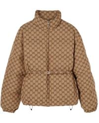 Gucci - Gg Zip-Up Bomber Jacket - Lyst