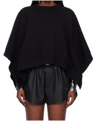 MM6 by Maison Margiela - Unbrushed Pullover Sweatshirt - Lyst