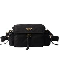 Prada - Explore Medium Re-Nylon Shoulder With Flap Bags - Lyst