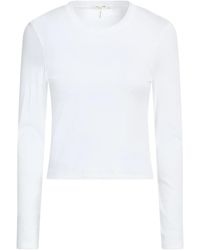 Rag & Bone - Plain Colour Basic T-Shirts - Lyst