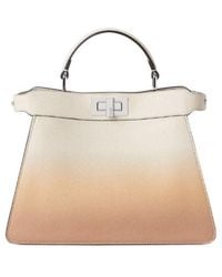 Fendi - Small Peekaboo Gradient-Effect Tote Bag - Lyst