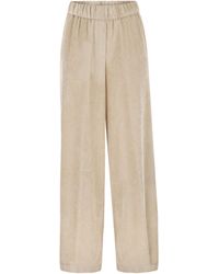 Peserico - Corduroy Pants - Lyst