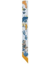 Gucci - Printed Silk Ribbon - Lyst