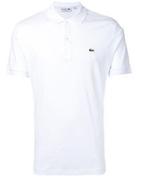 Lacoste - Logo Patch Regular Fit Polo Shirt - Lyst