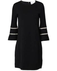Carolina Herrera - Embellished Wool-Blend Minidress - Lyst