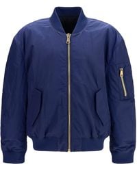 Balmain - Logo-Embroidered Bomber Jacket - Lyst