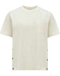 Moncler - Logo Patch Crewneck T-Shirt - Lyst
