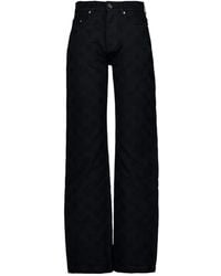 CASABLANCA - Monogram-Print Jeans - Lyst