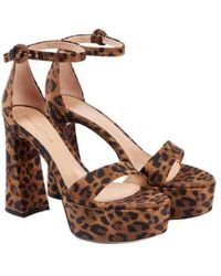 Gianvito Rossi - Versatile Single-Strap Ankle Buckle High Heel Sandals - Lyst