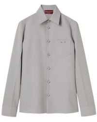 Gucci - Horsebit Technical Panama Shirt - Lyst