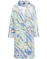 Isabel Marant - Suede Single-Breasted Coat - Lyst