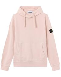 Stone Island - Regular-Fit Hooded Sweatshirt With Pouch Pocket - Lyst